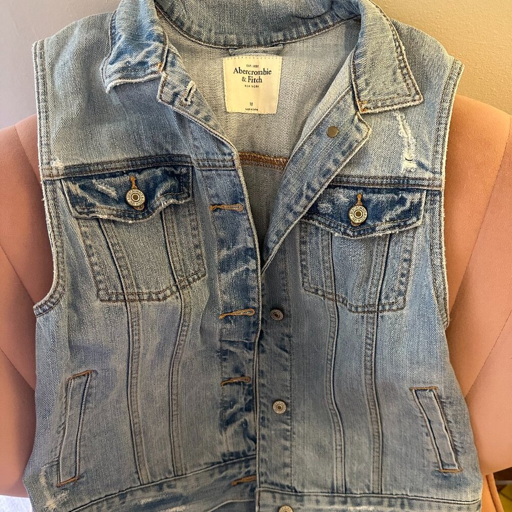 Abercrombie Demin Vest
